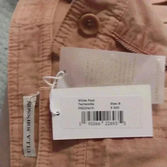 SALE NWT Ulla Johnson Wilde Pants Terracotta Size 8 - Picture 4 of 5